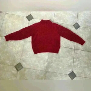JOHN +JENN Red Pullover Sweater Size Medium